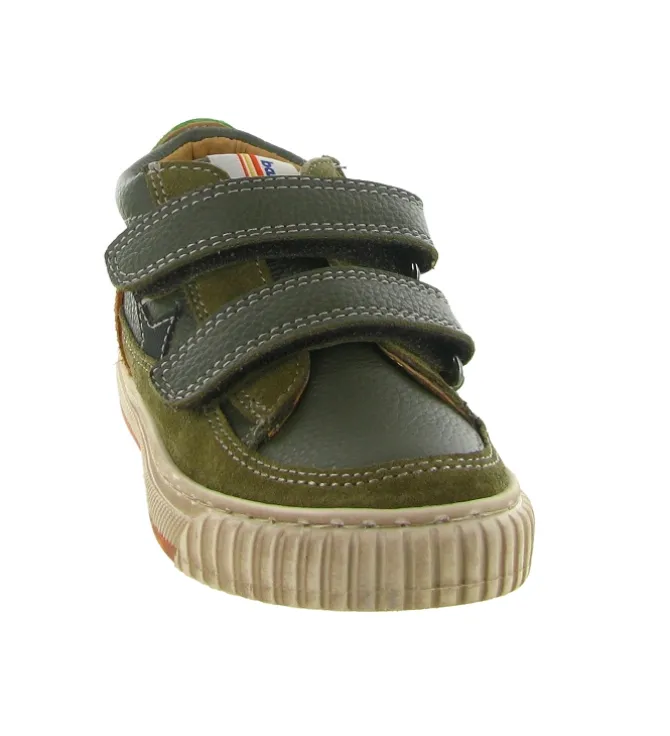 chaussures bebe du 18 au 27 - - bebe garcon - Cuir - Vert - Babybotte