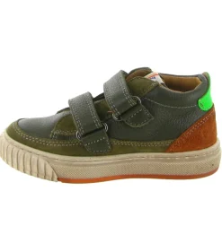 chaussures bebe du 18 au 27 - - bebe garcon - Cuir - Vert - Babybotte