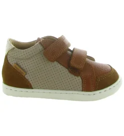 chaussures bebe du 18 au 27 - - bebe garcon - Cuir - Marron - Shoo pom