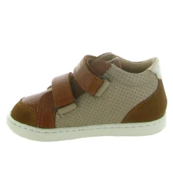 chaussures bebe du 18 au 27 - - bebe garcon - Cuir - Marron - Shoo pom