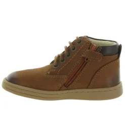 chaussures bebe du 18 au 27 - - bebe garcon - Cuir - Marron - Kickers