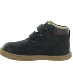 chaussures bebe du 18 au 27 - - bebe garcon - Cuir - Bleu Marine - Kickers