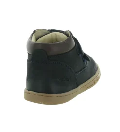 chaussures bebe du 18 au 27 - - bebe garcon - Cuir - Bleu Marine - Kickers