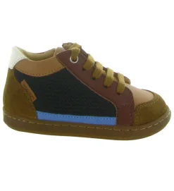 chaussures bebe du 18 au 27 - - bebe garcon - Cuir - Marron - Shoo pom