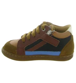 chaussures bebe du 18 au 27 - - bebe garcon - Cuir - Marron - Shoo pom