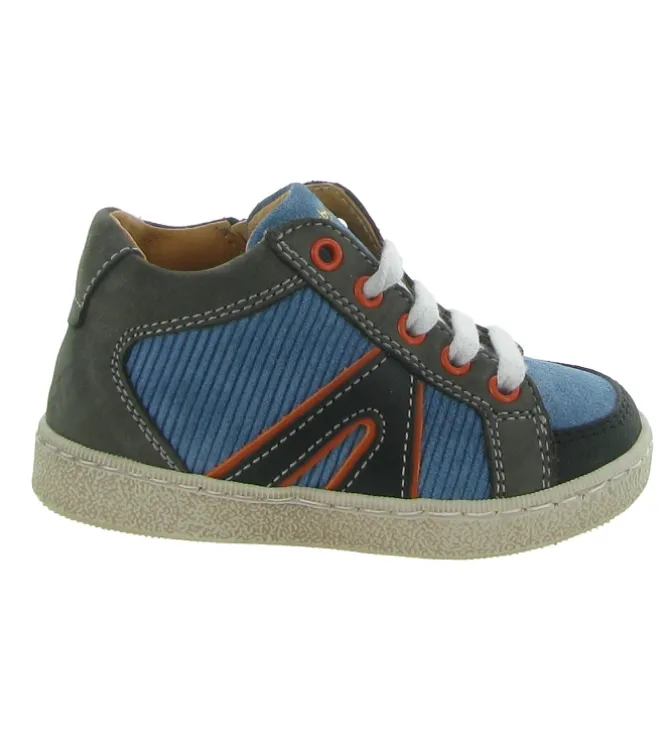 chaussures bebe du 18 au 27 - - bebe garcon - Cuir - Bleu - Babybotte