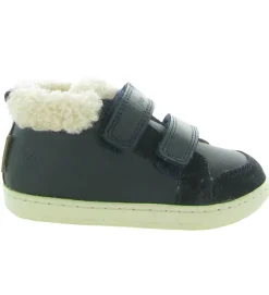 chaussures bebe du 18 au 27 - - bebe garcon - Cuir - Bleu - Shoo pom