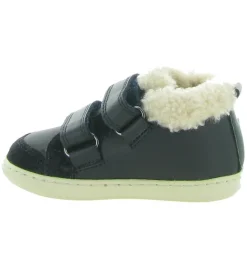 chaussures bebe du 18 au 27 - - bebe garcon - Cuir - Bleu - Shoo pom