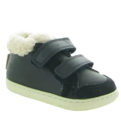 chaussures bebe du 18 au 27 - - bebe garcon - Cuir - Bleu - Shoo pom