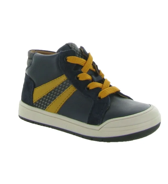 chaussures bebe du 18 au 27 - - bebe garcon - Cuir - Bleu Marine - Bellamy