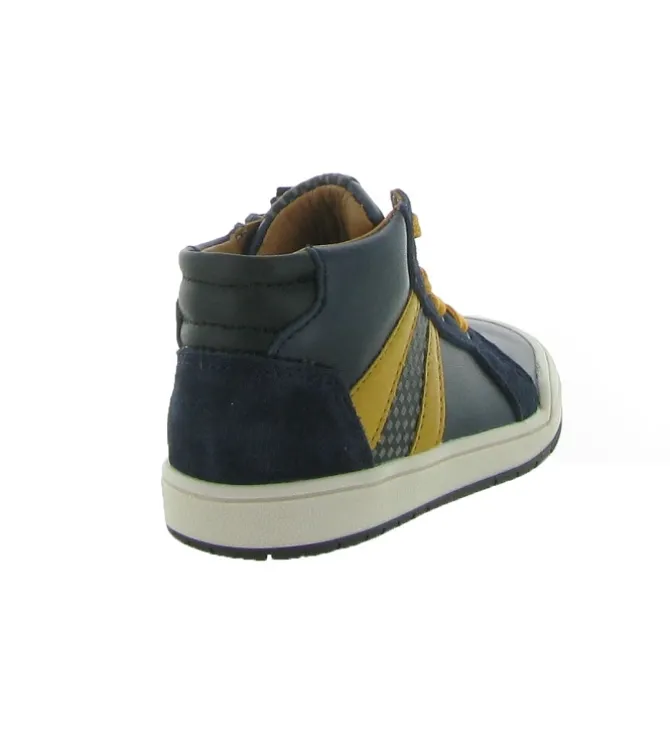 chaussures bebe du 18 au 27 - - bebe garcon - Cuir - Bleu Marine - Bellamy