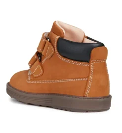 chaussures bebe du 18 au 27 - - bebe garcon - Nubuck - Marron - Geox