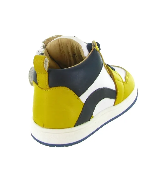 chaussures bebe du 18 au 27 - - bebe garcon - Cuir - Jaune - Acebos