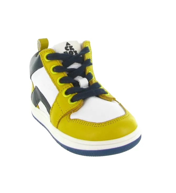 chaussures bebe du 18 au 27 - - bebe garcon - Cuir - Jaune - Acebos