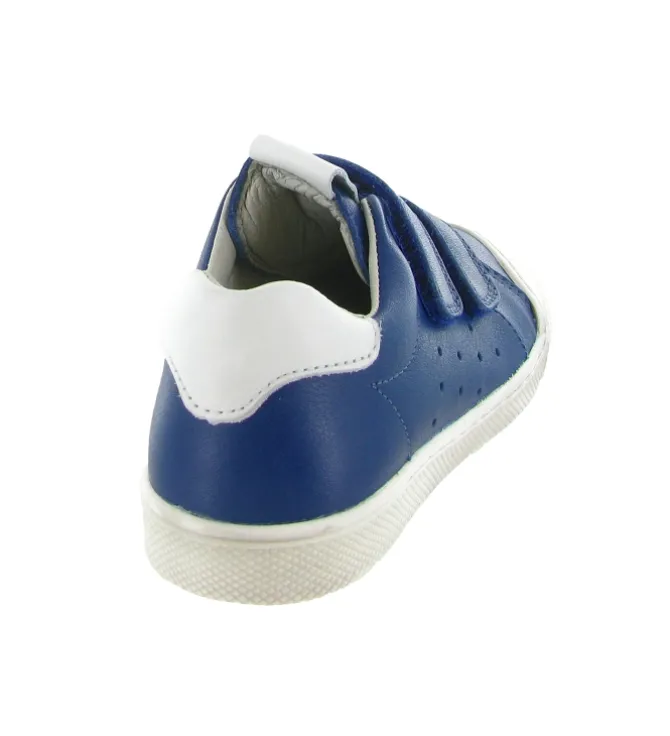 chaussures bebe du 18 au 27 - Semelle souple - bebe garcon - Cuir - Bleu - Froddo