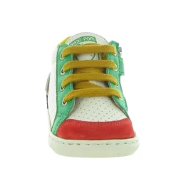 chaussures bebe du 18 au 27 - Semelle souple - bebe garcon - Nubuck - Multicolor - Shoo pom