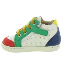 chaussures bebe du 18 au 27 - Semelle souple - bebe garcon - Nubuck - Multicolor - Shoo pom
