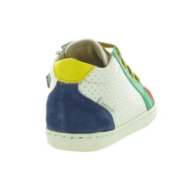 chaussures bebe du 18 au 27 - Semelle souple - bebe garcon - Nubuck - Multicolor - Shoo pom