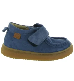 chaussures bebe du 18 au 27 - Semelle souple - bebe garcon - Cuir - Bleu - Naturino