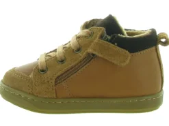 chaussures bebe du 18 au 27 - Semelle souple - bebe garcon - Cuir - Marron - Shoo pom