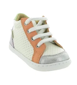 chaussures bebe du 18 au 27 - Semelle souple - bebe fille - Cuir - Multicolor - Shoo pom