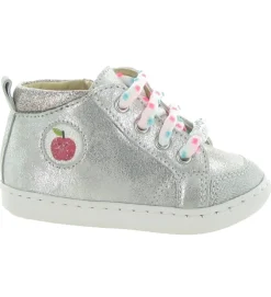 chaussures bebe du 18 au 27 - Semelle souple - bebe fille - Cuir laminé - Camel - Shoo pom