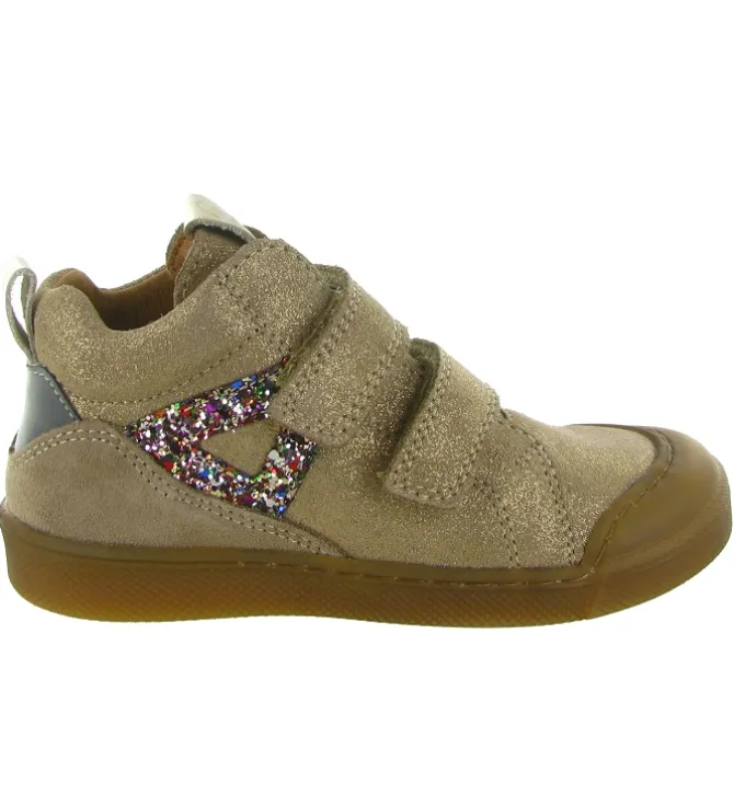 chaussures bebe du 18 au 27 - Semelle souple - bebe fille - Cuir - Or - Froddo