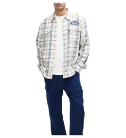 chemise - MANCHE LONGUE - vetement homme - Coton - Gris - Deus