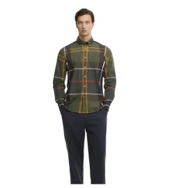 chemise - MANCHE LONGUE - vetement homme - Coton - Divers - Barbour