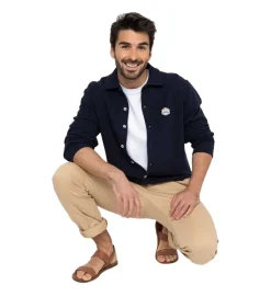 chemise - MANCHE LONGUE - vetement homme - Textile - Bleu - French disorder