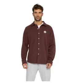 chemise - MANCHE LONGUE - vetement homme - Textile - Bordeaux - French disorder