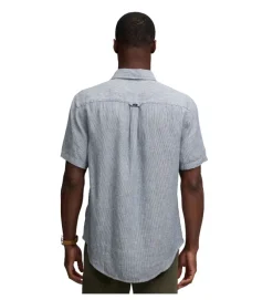chemise - MANCHE LONGUE - vetement homme - Coton - Bleu - Superdry