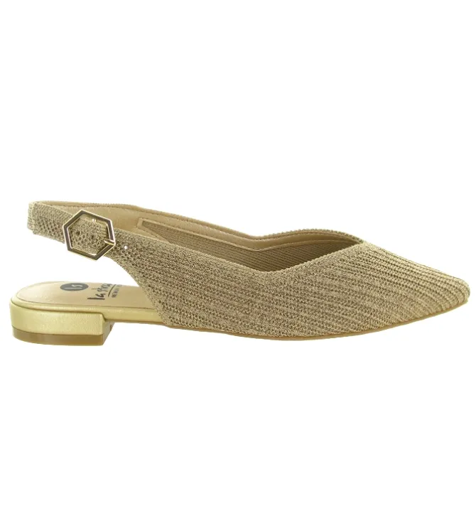 escarpins et trotteurs - Bride arrière - femme - Synthétique - Beige - La strada