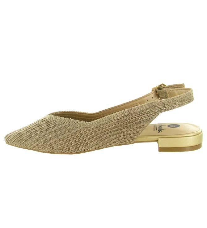 escarpins et trotteurs - Bride arrière - femme - Synthétique - Beige - La strada