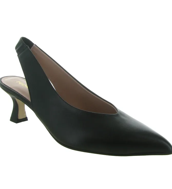 escarpins et trotteurs - Bride arrière - femme - Cuir - Noir - Pedro miralles