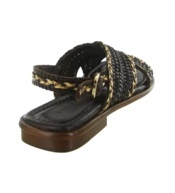 escarpins et trotteurs - Bride arrière - femme - Cuir - Marron - Pons quintana