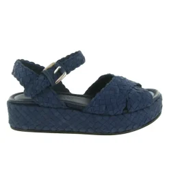 escarpins et trotteurs - Bride arrière - femme - Cuir - Bleu - Pons quintana