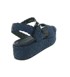 escarpins et trotteurs - Bride arrière - femme - Cuir - Bleu - Pons quintana