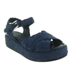 escarpins et trotteurs - Bride arrière - femme - Cuir - Bleu - Pons quintana