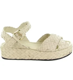 escarpins et trotteurs - Bride arrière - femme - Cuir - Blanc - Pons quintana