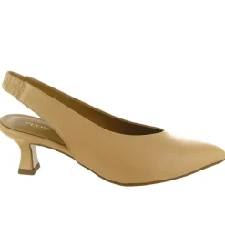 escarpins et trotteurs - Bride arrière - femme - Cuir - Beige - Pedro miralles