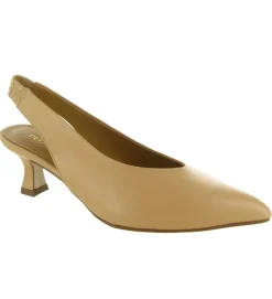 escarpins et trotteurs - Bride arrière - femme - Cuir - Beige - Pedro miralles