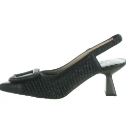 escarpins et trotteurs - Bride arrière - femme - Cuir - Noir - Hispanitas