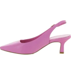 escarpins et trotteurs - Bride arrière - femme - Cuir - Rose - Julie dee