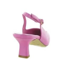 escarpins et trotteurs - Bride arrière - femme - Cuir - Rose - Julie dee
