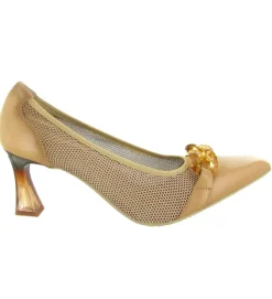 escarpins et trotteurs - Cérémonie - femme - Cuir - Bronze - Hispanitas