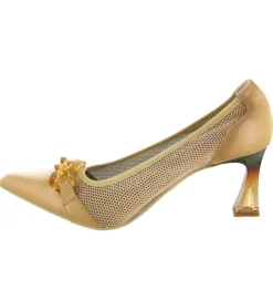 escarpins et trotteurs - Cérémonie - femme - Cuir - Bronze - Hispanitas