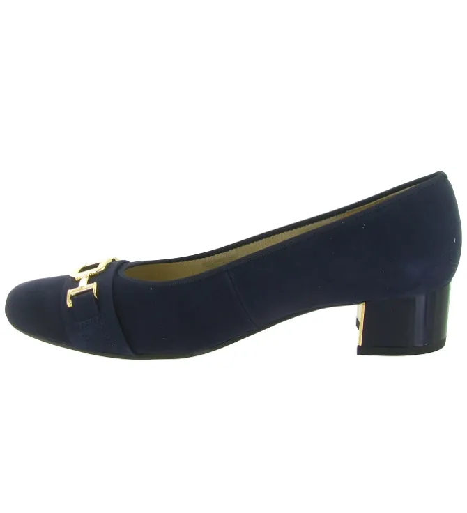 escarpins et trotteurs - Fermé - femme - Cuir - Bleu Marine - Ara