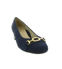 escarpins et trotteurs - Fermé - femme - Cuir - Bleu Marine - Ara