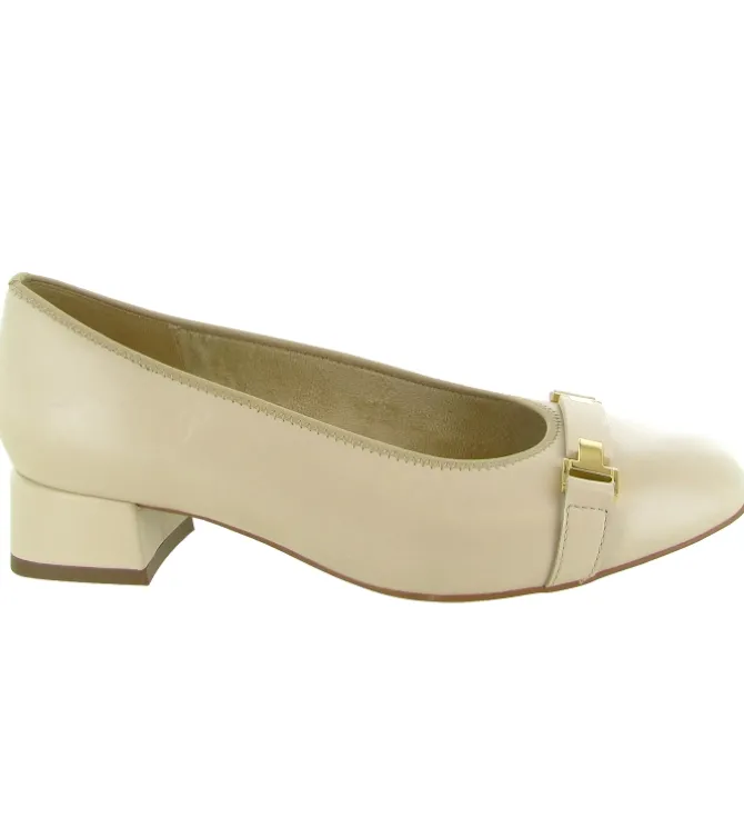 escarpins et trotteurs - Fermé - femme - Cuir - Beige - Ara